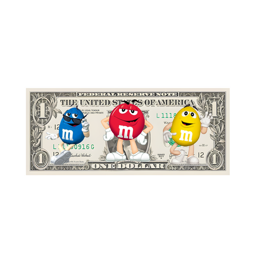 One Dollar Bill M&M'S & Company