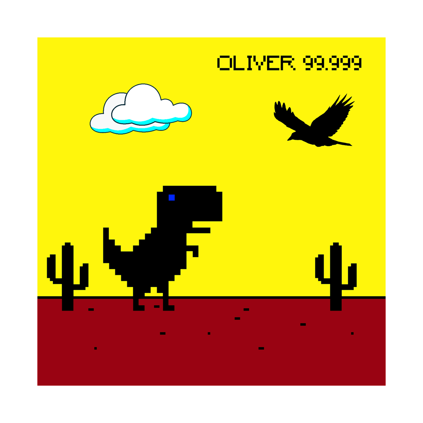 T-Rex Game Yellow